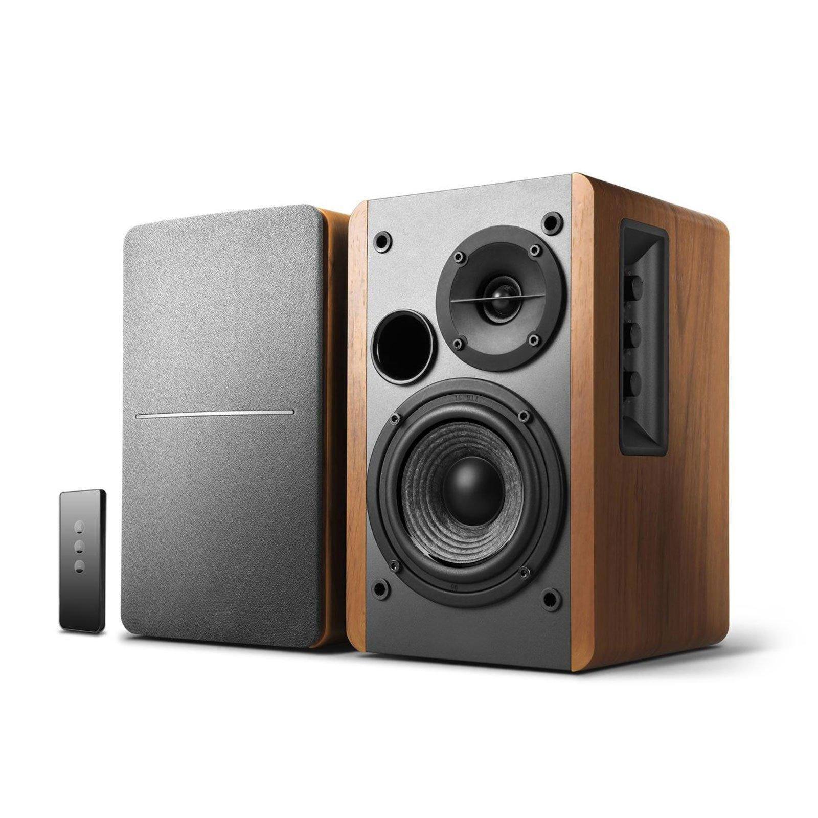 Cedar Assembly - R1280t Bookshelf Speakers - 2 0 Active Near Field Studio Monitor Wooden Enclosure 42 Watts Rms Power - Default