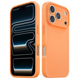 Vena - For Apple iPhone 17 Pro Case Matte, Bump Resistant, Drop Protection Slim Protective Phone Case - Orange