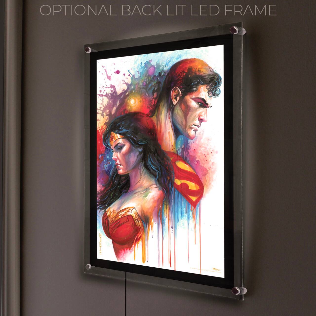 OPTIONAL BACK LIT LED FRAME