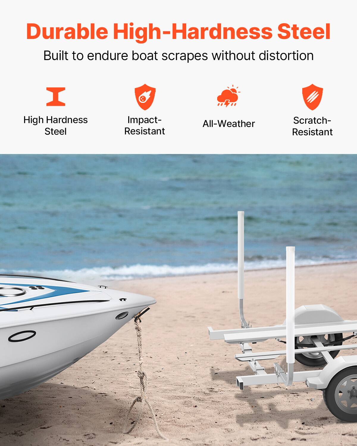 Durable High-Hardness Steel  
Built to endure boat scrapes without distortion  

- High Hardness Steel  
- Impact-Resistant  
- All-Weather  
- Scratch-Resistant