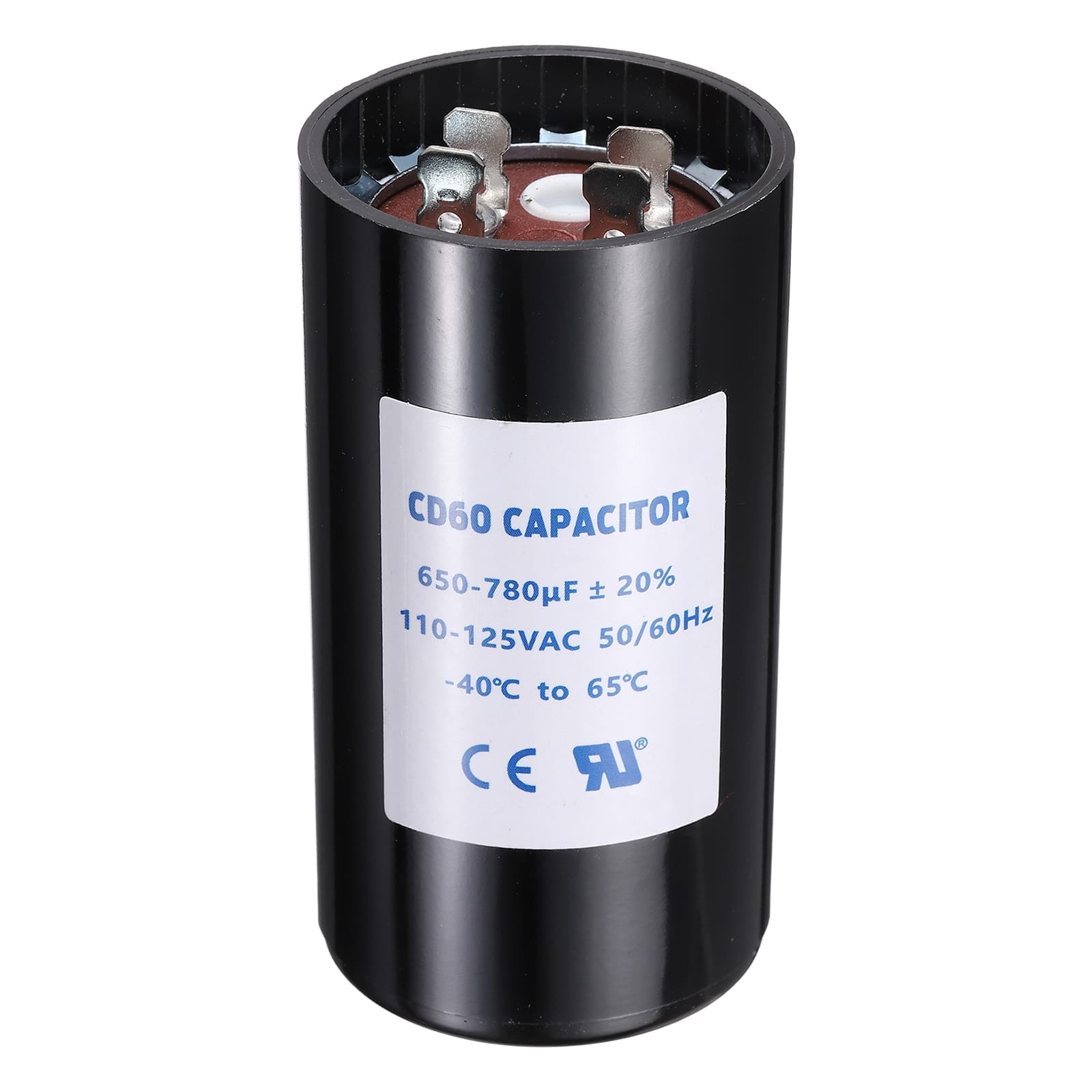 Unique Bargains - CD60 Capacitor 650-780 Mfd, 110-125 VAC Run Motor Start Capacitor 50/60Hz for Fan/Well Pump price history on PriceWatchPro
