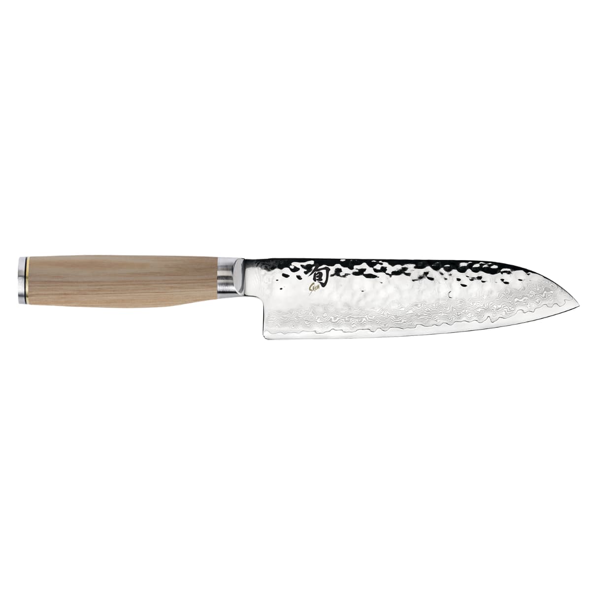 Shun - Premier Blonde 7 Inch Santoku Knife - Silver