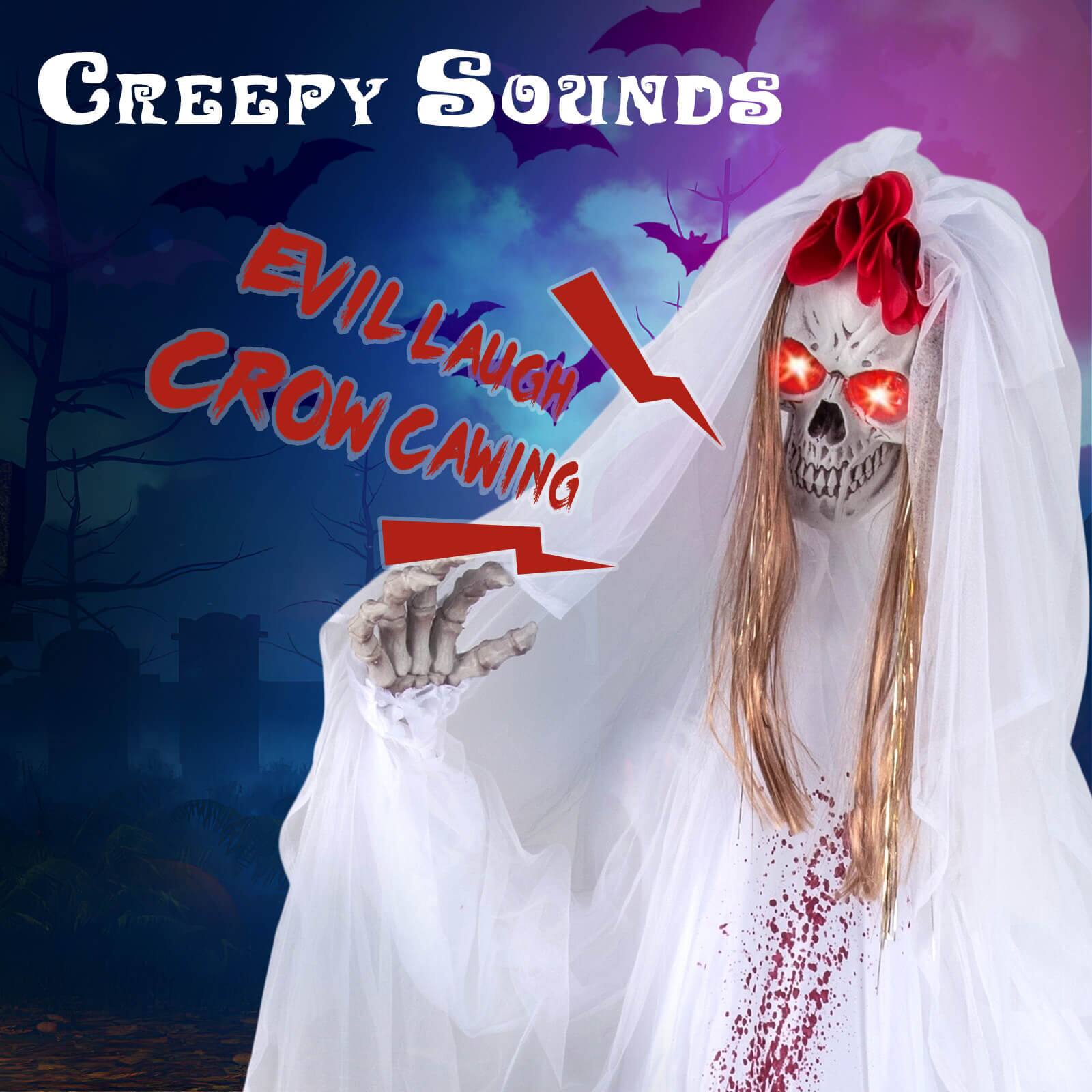 Creepy Sounds  
Evil Laugh Crow Cawing