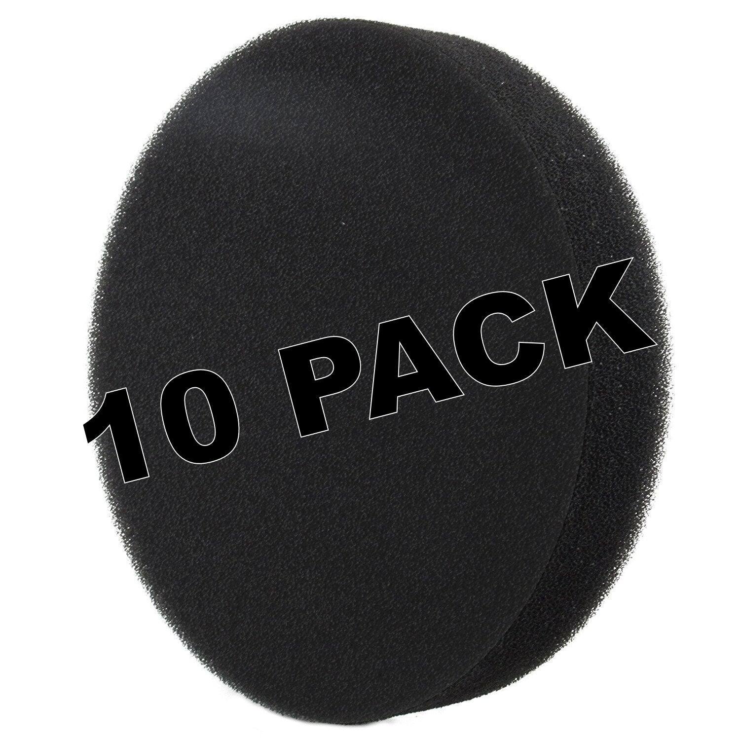 Left. BISSELL - 10 Pack Replacement Vacuum Filters for Part #1608225.