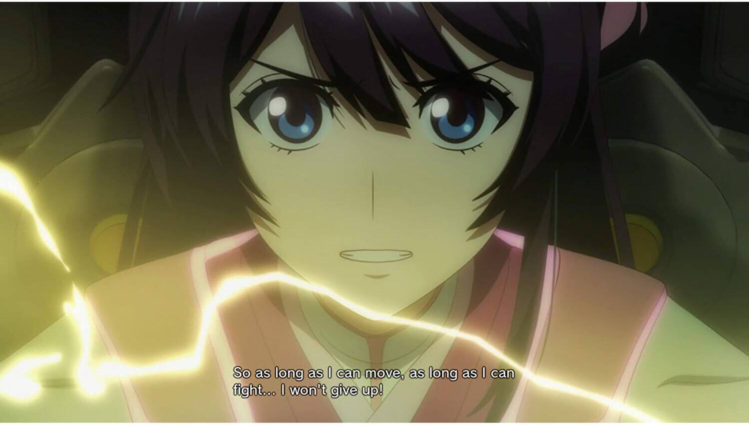 So as long as I can move, as long as I can fight... I won't give up!