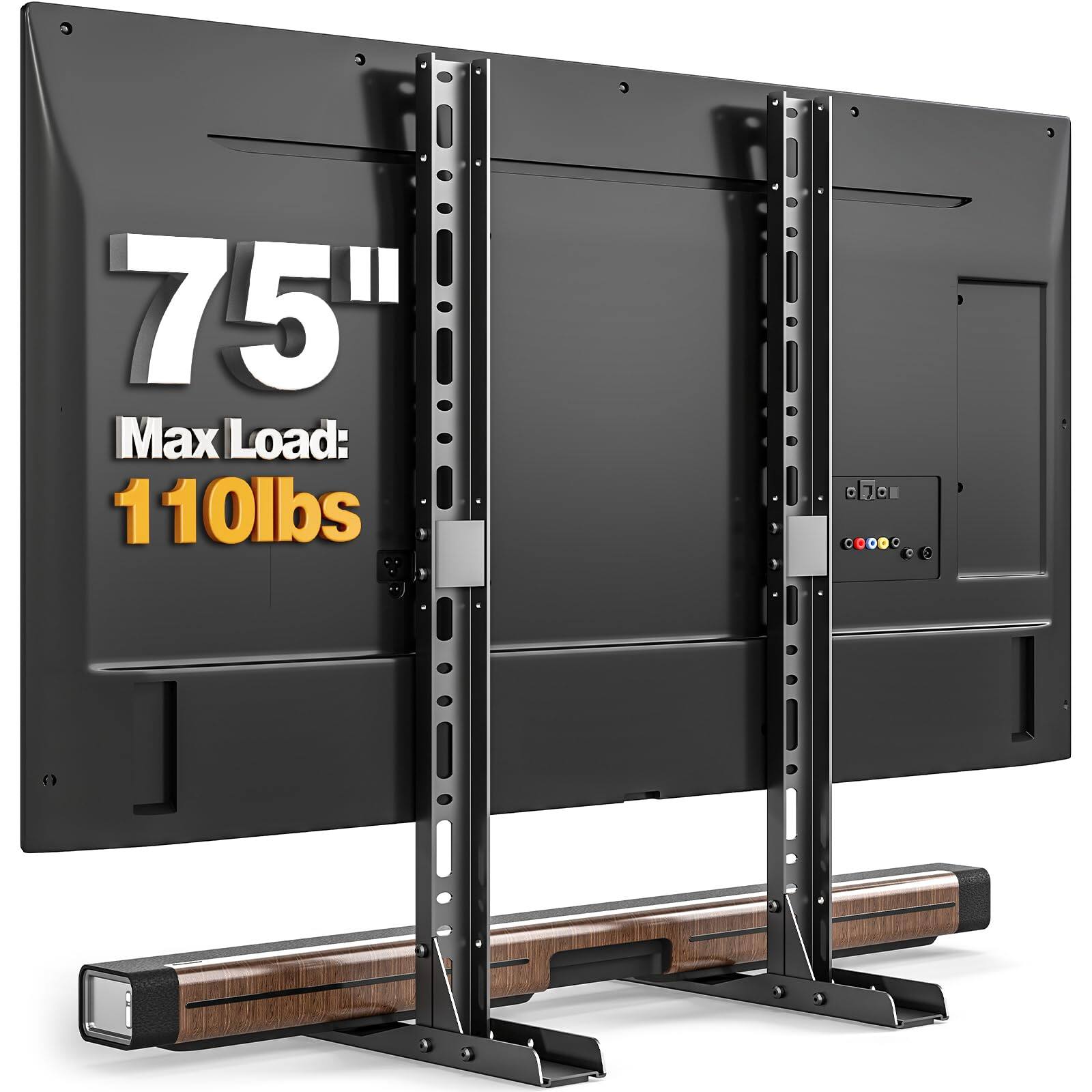 75"  
Max Load: 110lbs