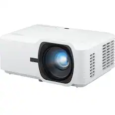 Front. ViewSonic - ViewSonic LSD600W WXGA Laser DLP Projector, White - White.