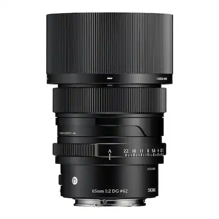 LH656-048 ASSM/L8FEET- A 22 16 11 8 5.6 4 2.8 : 5532198 65mm 1:2 DG 62 SIGMA