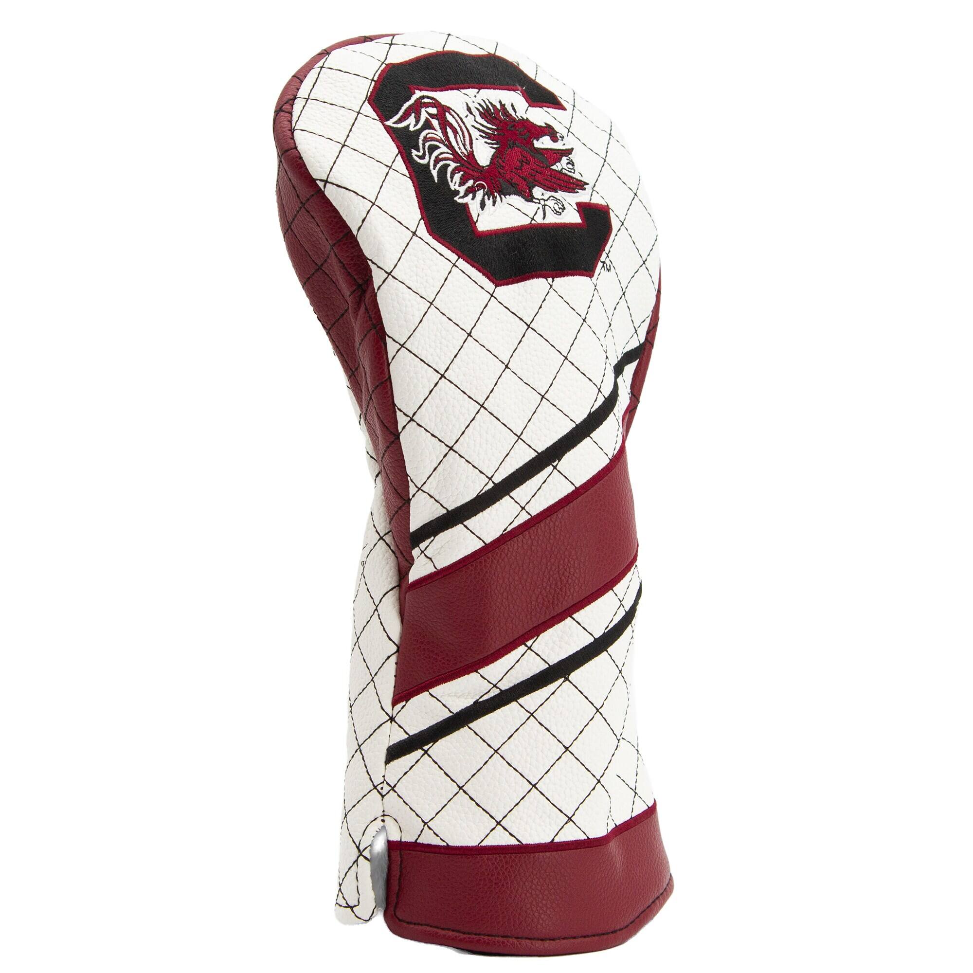 Alt View 2. Team Golf - South Carolina Gamecocks Striped Quilted Driver Headcover - Multicolor.