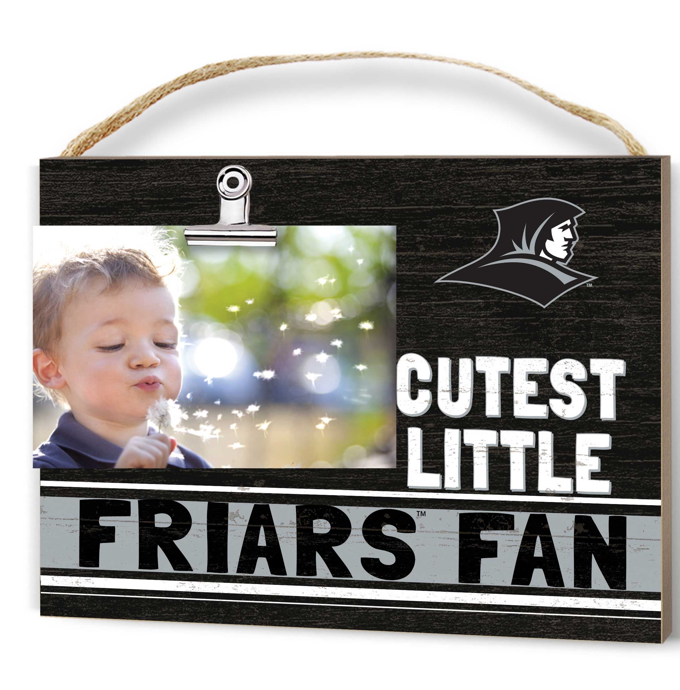 Black Providence Friars 8'' x 10'' Cutest Little Team Logo Clip Photo Frame