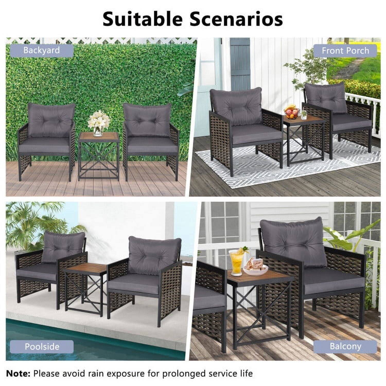 Suitable Scenarios

- Backyard
- Front Porch
- Poolside
- Balcony

Note: Please avoid rain exposure for prolonged service life