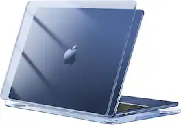mosiso - Laptop Case for MacBook Air 13 inch Case M5 A3449 M4 A3240 M3 A3113 M2 A2681 2022-2026 - Crystal Midnight