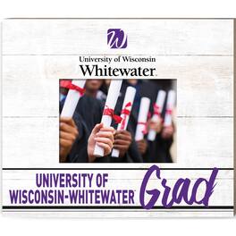 Jardine - Wisconsin-Whitewater Warhawks 11'' x 13'' Grad Picture Frame - White