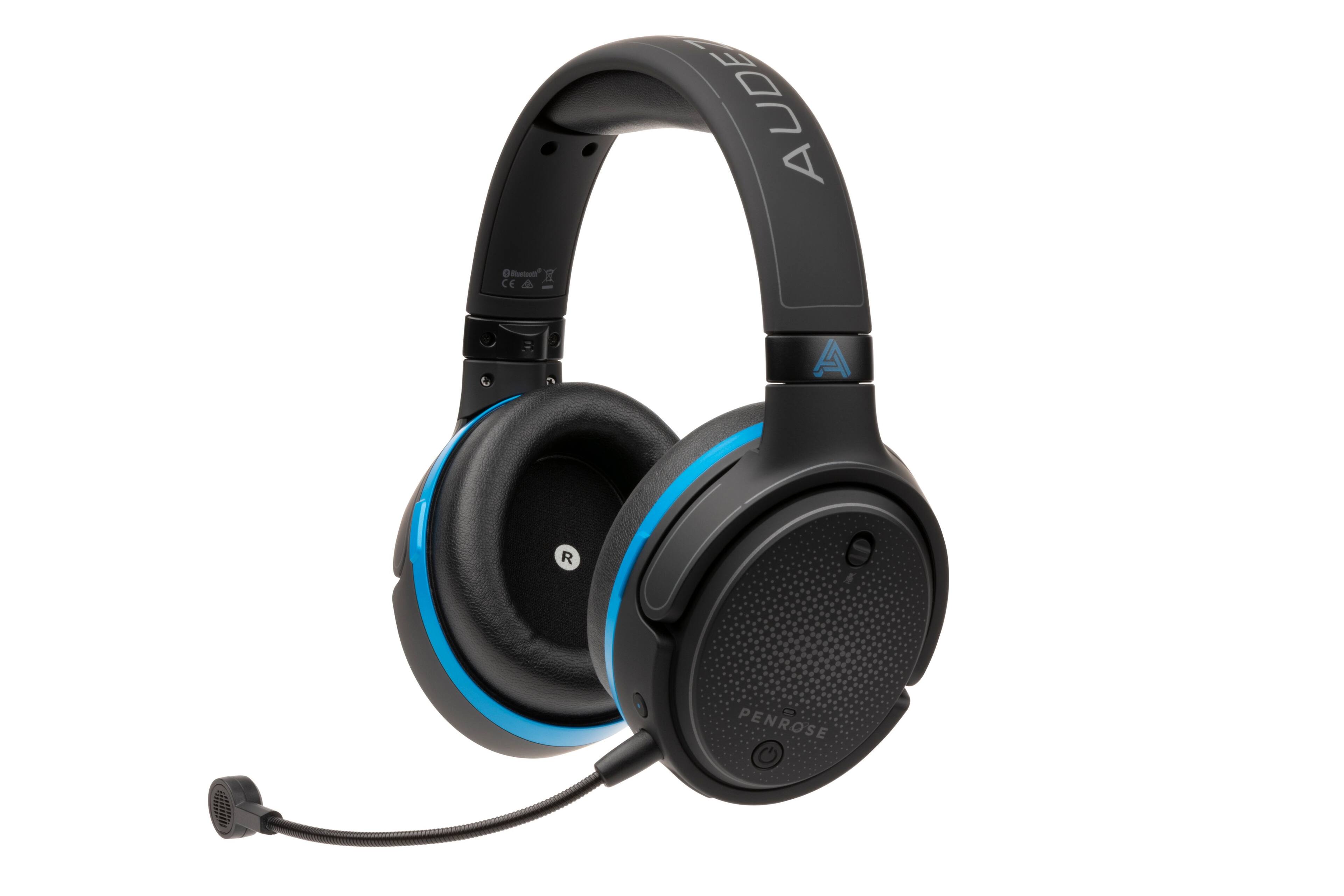 Audeze - Penrose Gaming Headset - Black/blue