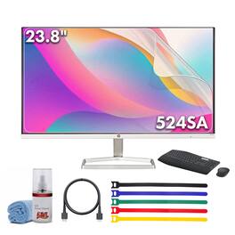 HP - Series 5 23.8 inch FHD Monitor with Speakers - 524SA Bundle