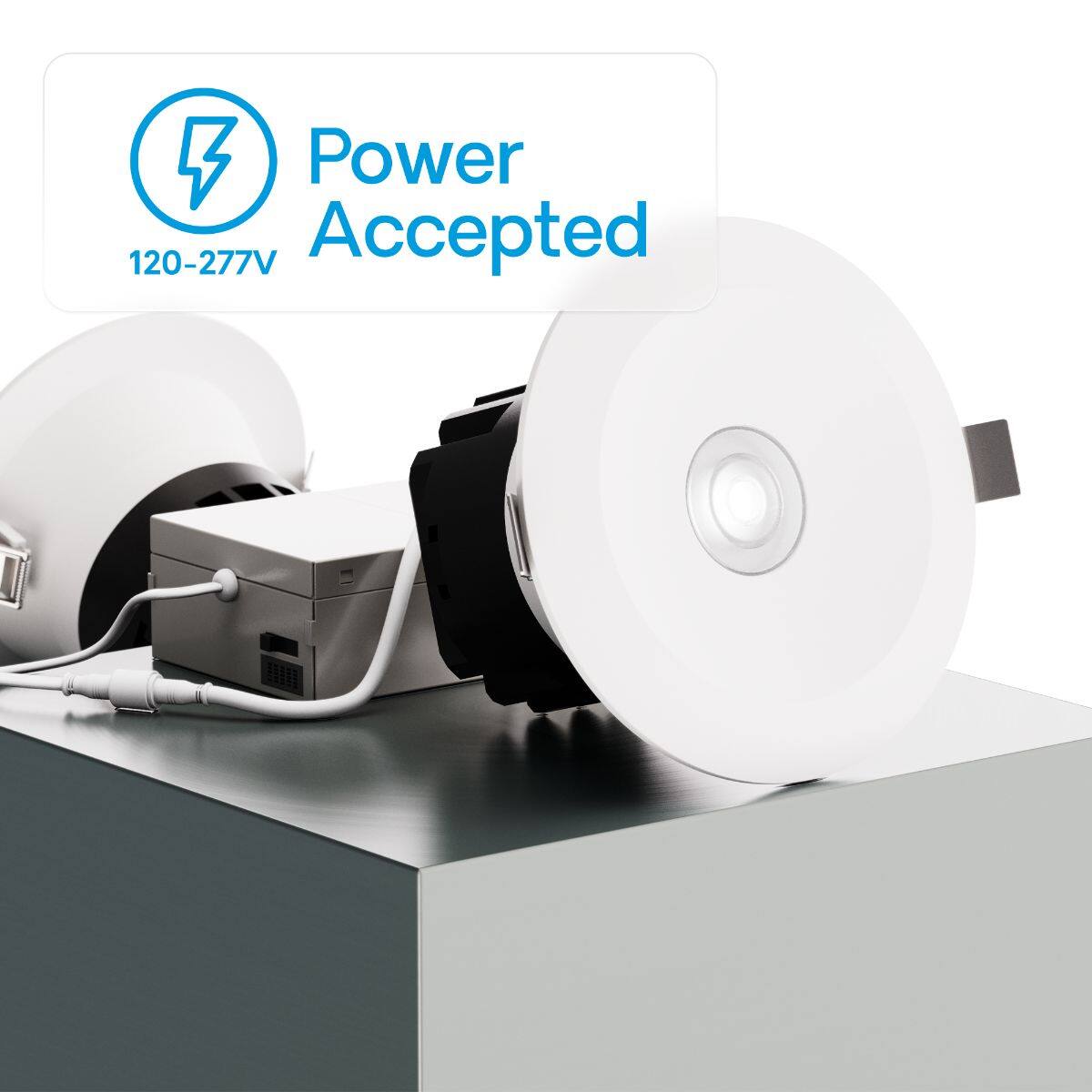 Power Accepted  
120-277V