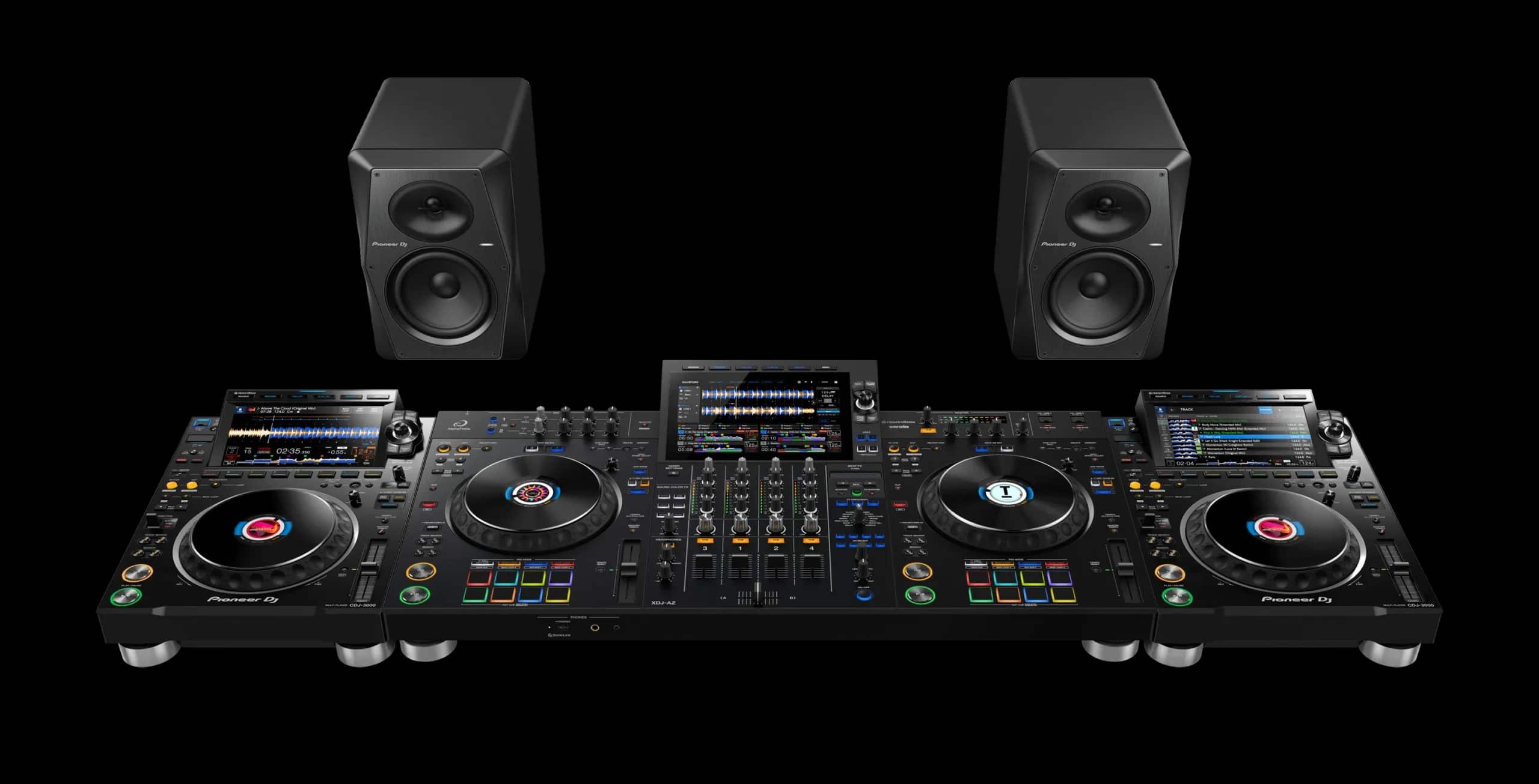 Pioneer DJ Professional All In One DJ System with USB C & WiFi