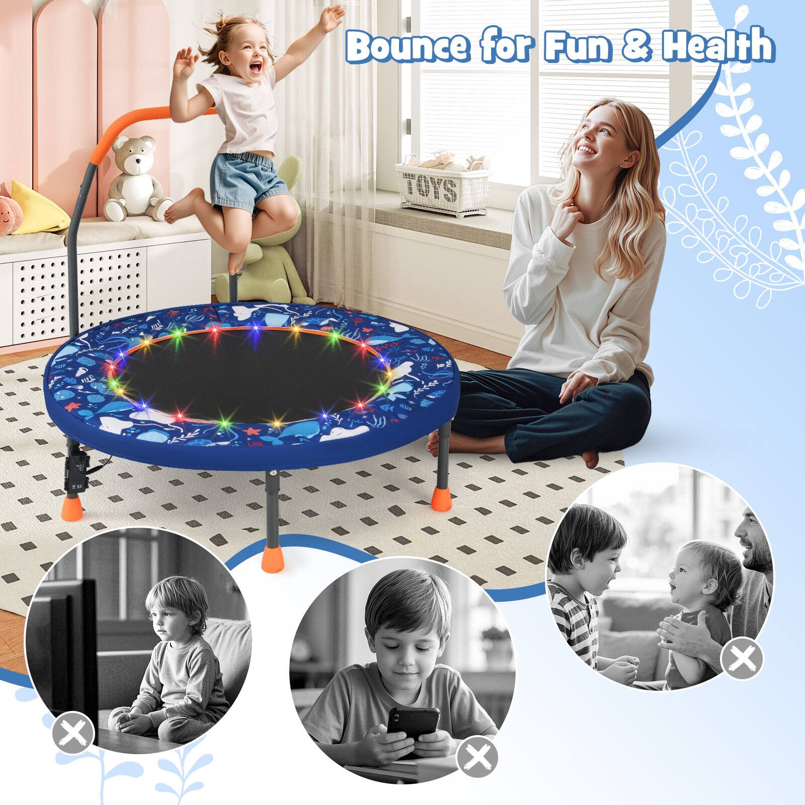 Bounce for Fun & Health

TOYS