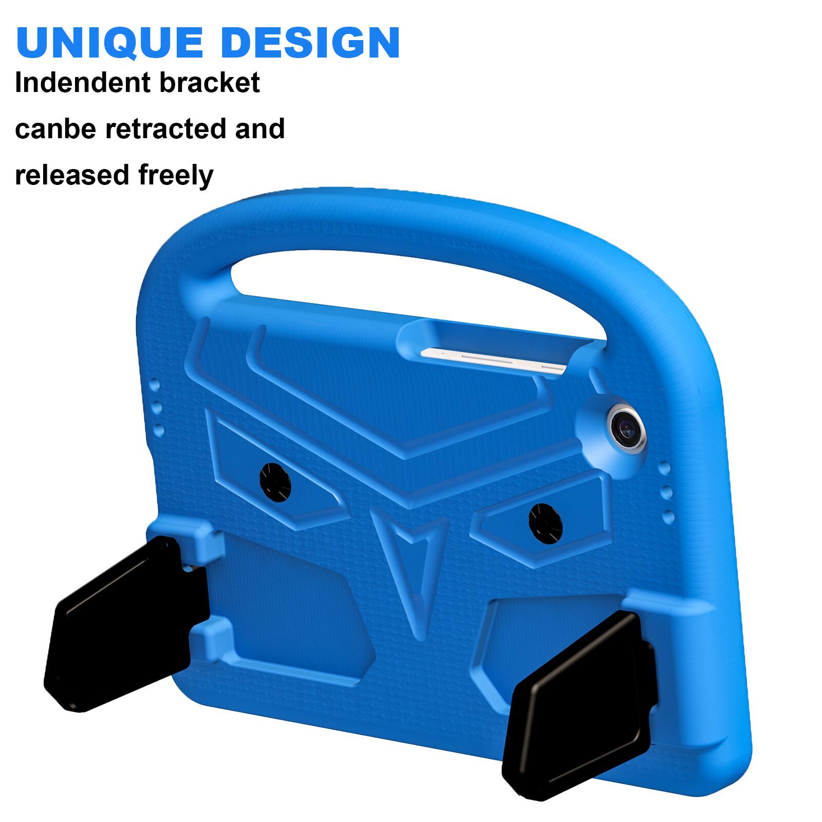 UNIQUE DESIGN  
Independent bracket can be retracted and released freely