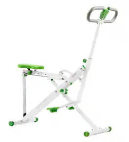 Sunny Health & Fitness - Smart Upright Row-N-Ride® Exerciser - Green