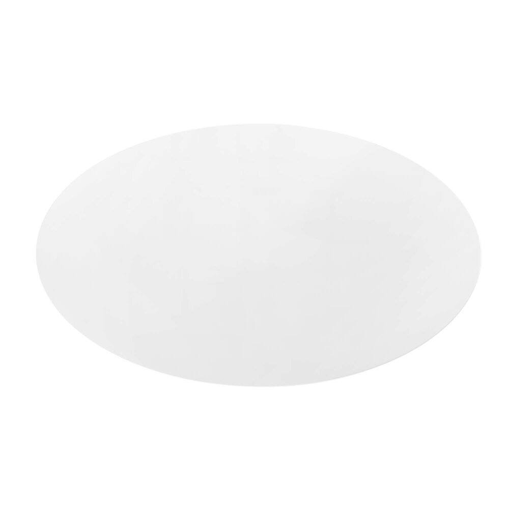 Back. Modway - Lippa 60" Oval Wood Dining Table - White.