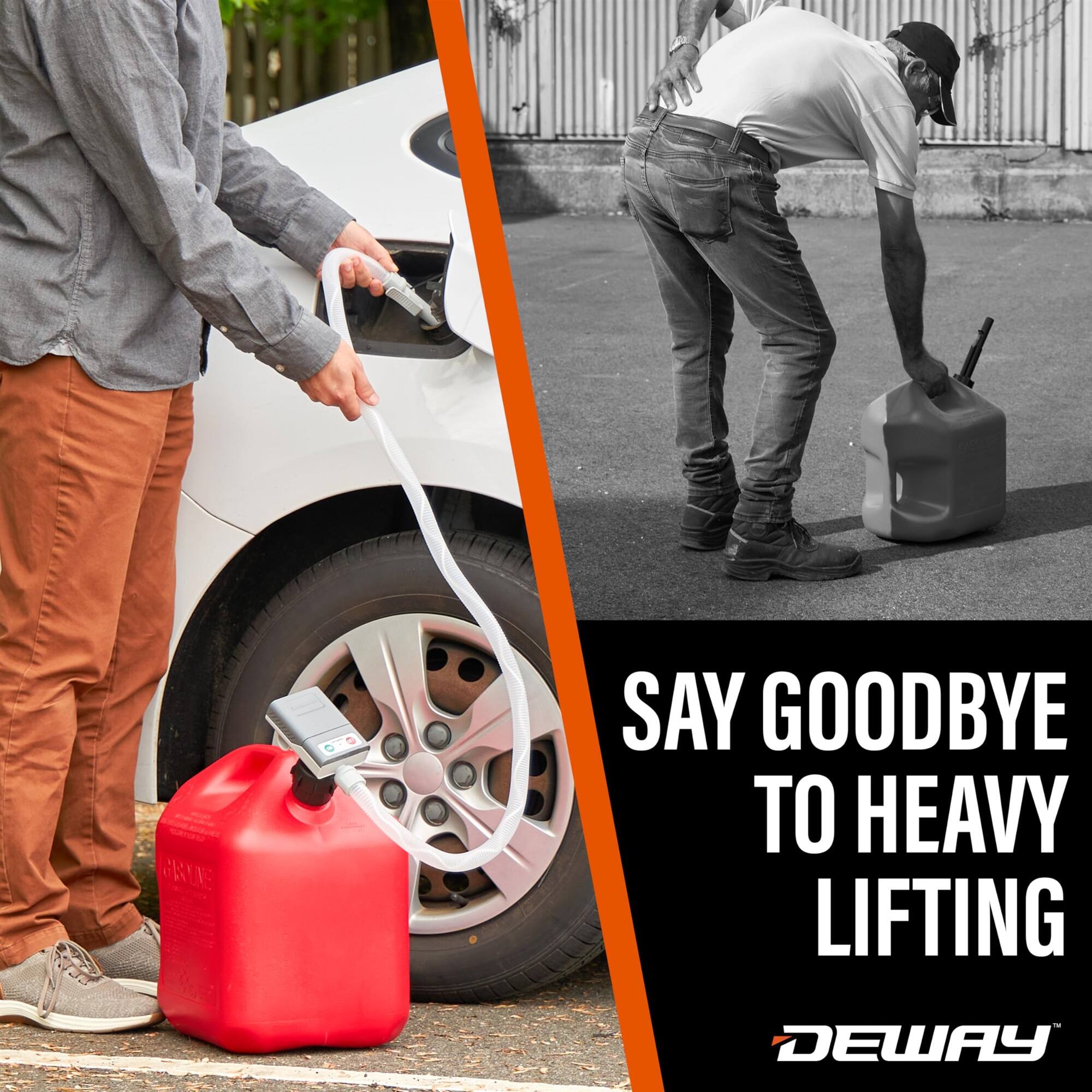 GRUE SAY GOODBYE TO HEAVY LIFTING -- DEWAY