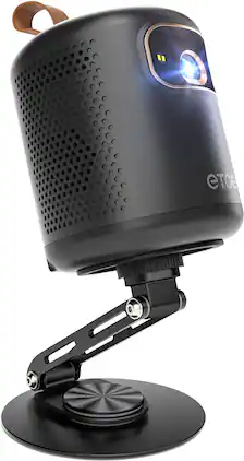 ETOE - Projector Stand, 360° Rotatable Desk Mount for Dolphin Projector - Black