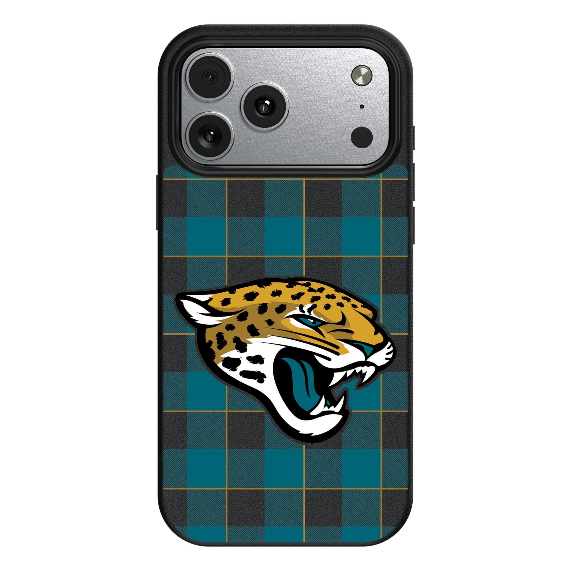 Keyscaper - NFL - Jacksonville Jaguars - Plaid Magnetic Bump iPhone Case - 17 Air - Black price history on PriceWatchPro