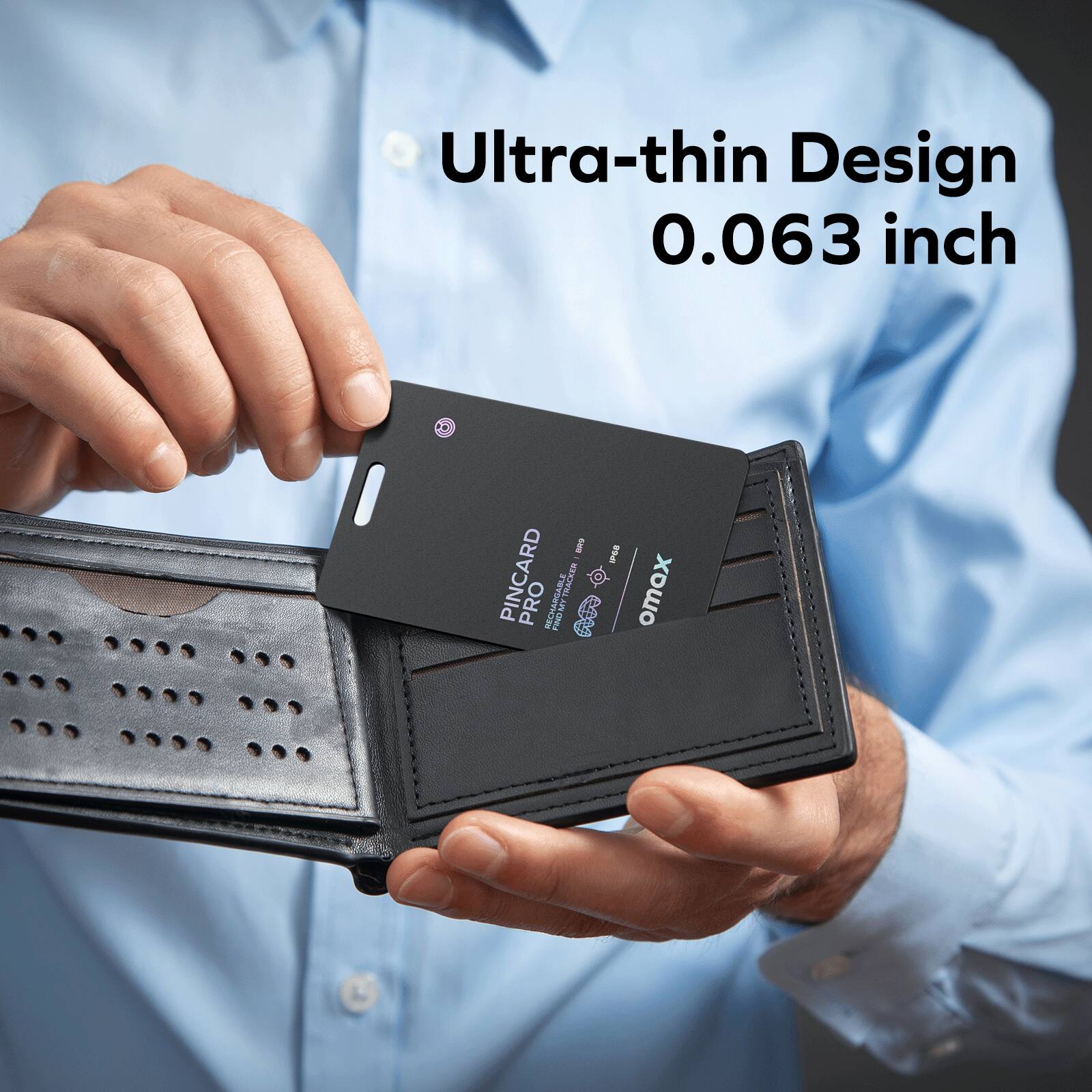Ultra-thin Design 0.063 inch  
PINCARD PRO  
omox