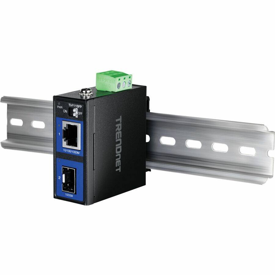 TRENDNET  
THF11SFP  
PWR ON/OFF  
1 10/100/1000M  
2 1000M