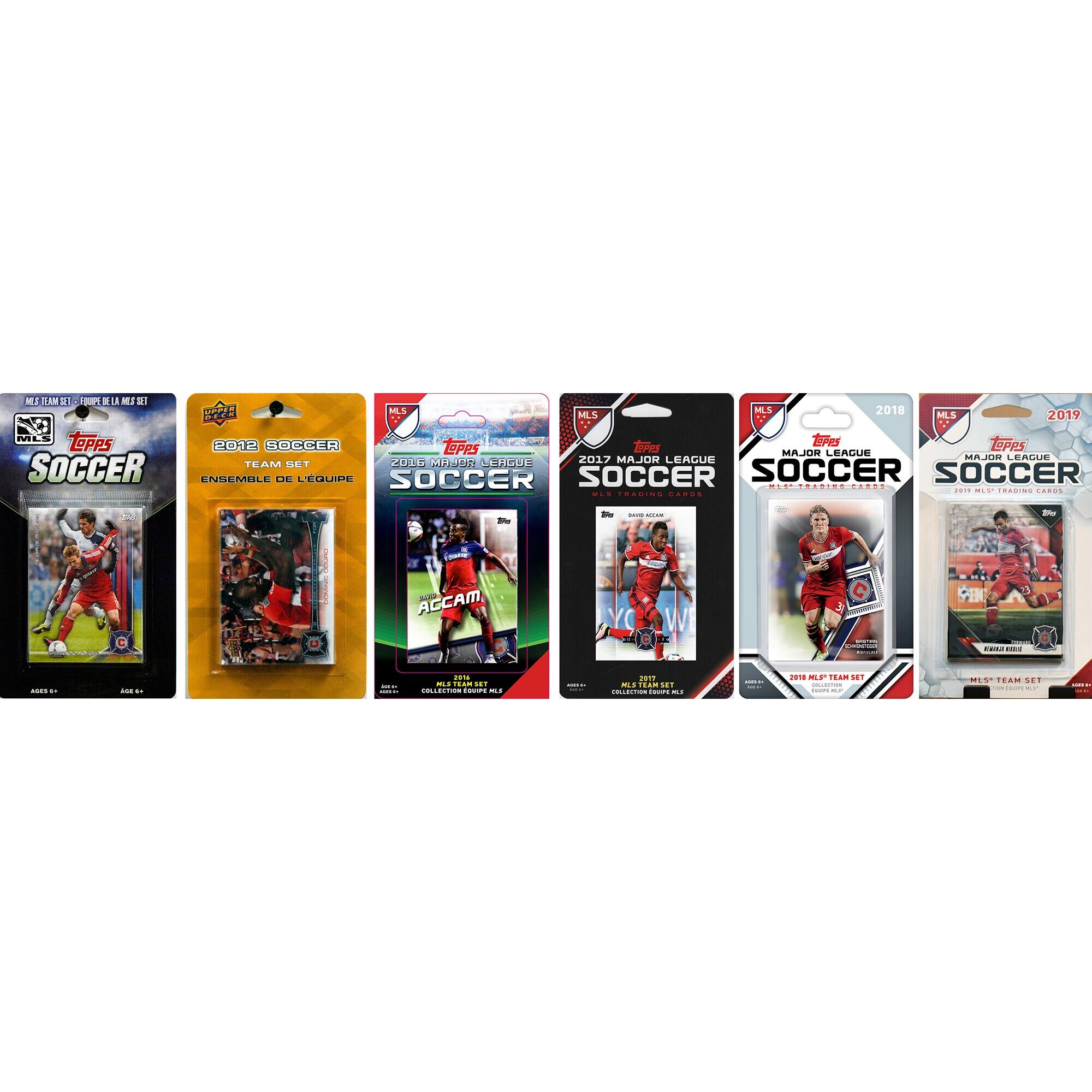 C&I Collectibles - Chicago Fire Trading Cards Team Sets - Multicolor
