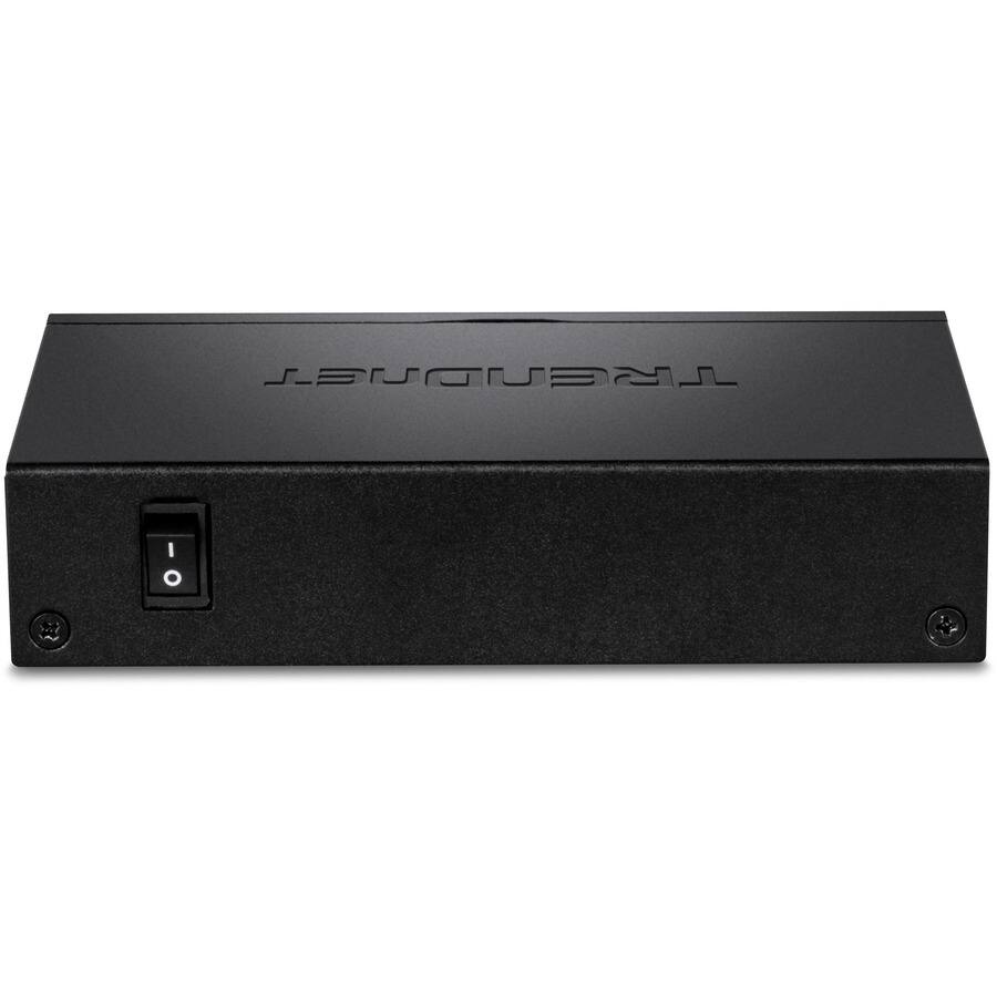 Alt View 3. Trendnet - TRENDnet 5-Port Gigabit PoE+ Switch, 32W PoE Power Budget, 10Gbps Switching Capacity, IEEE 802.1p QoS, DSCP Pass-Through - Unknown.