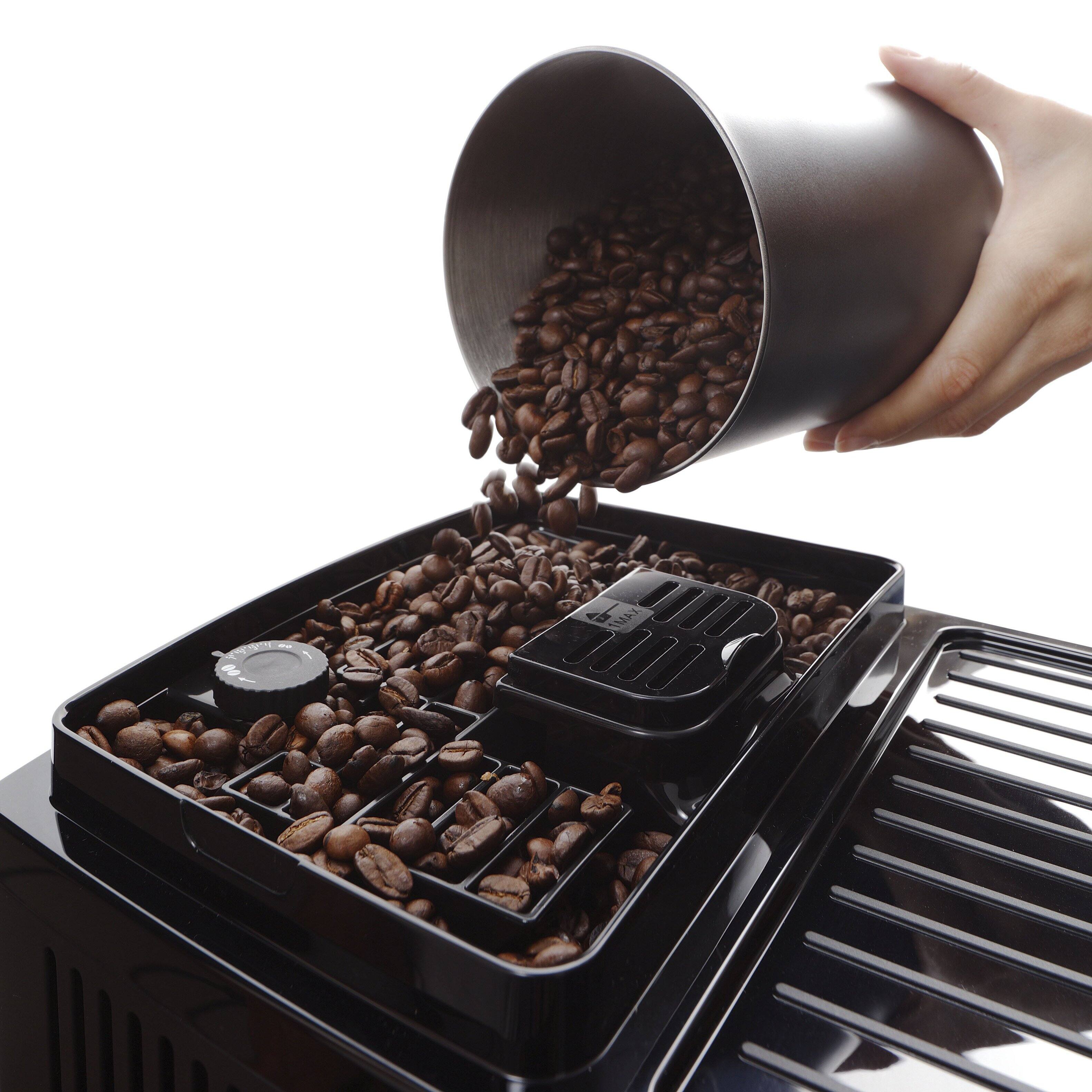 Alt View 1. De'Longhi - Magnifica Start Fully Automatic Espresso Machine with Automatic Milk Frother - Black - Black.