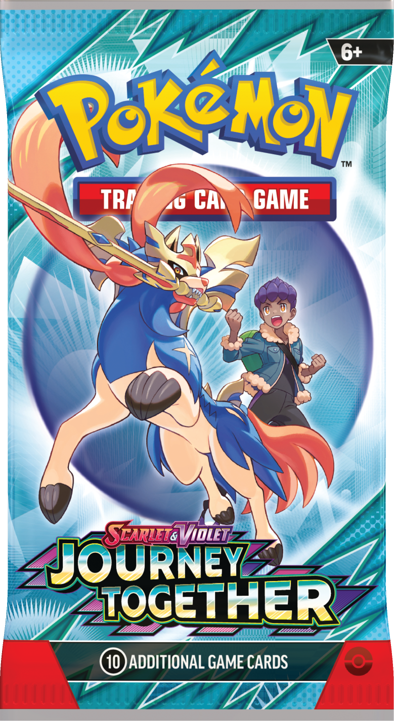 6+ Pokémon™ Trading Card Game: Scarlet & Violet Journey Together 10 Additional Game Cards