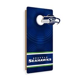 Fan Creations - Seattle Seahawks Wall Hanging Cornhole Board - Multicolor