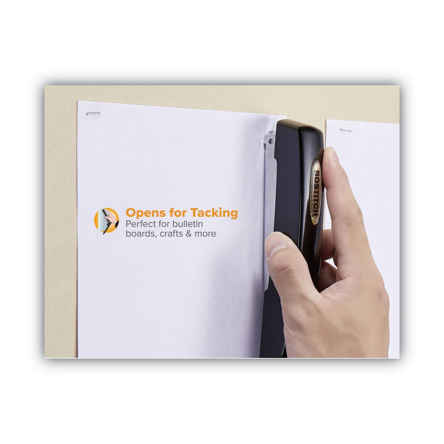 Opens for Tacking  
Perfect for bulletin boards, crafts & more  
ROSTITCH