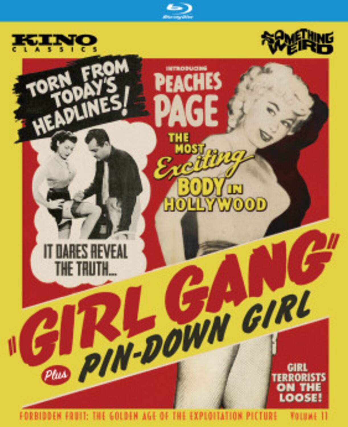 Front. Girl Gang / Pin Down Girl   - BLU-RAY.