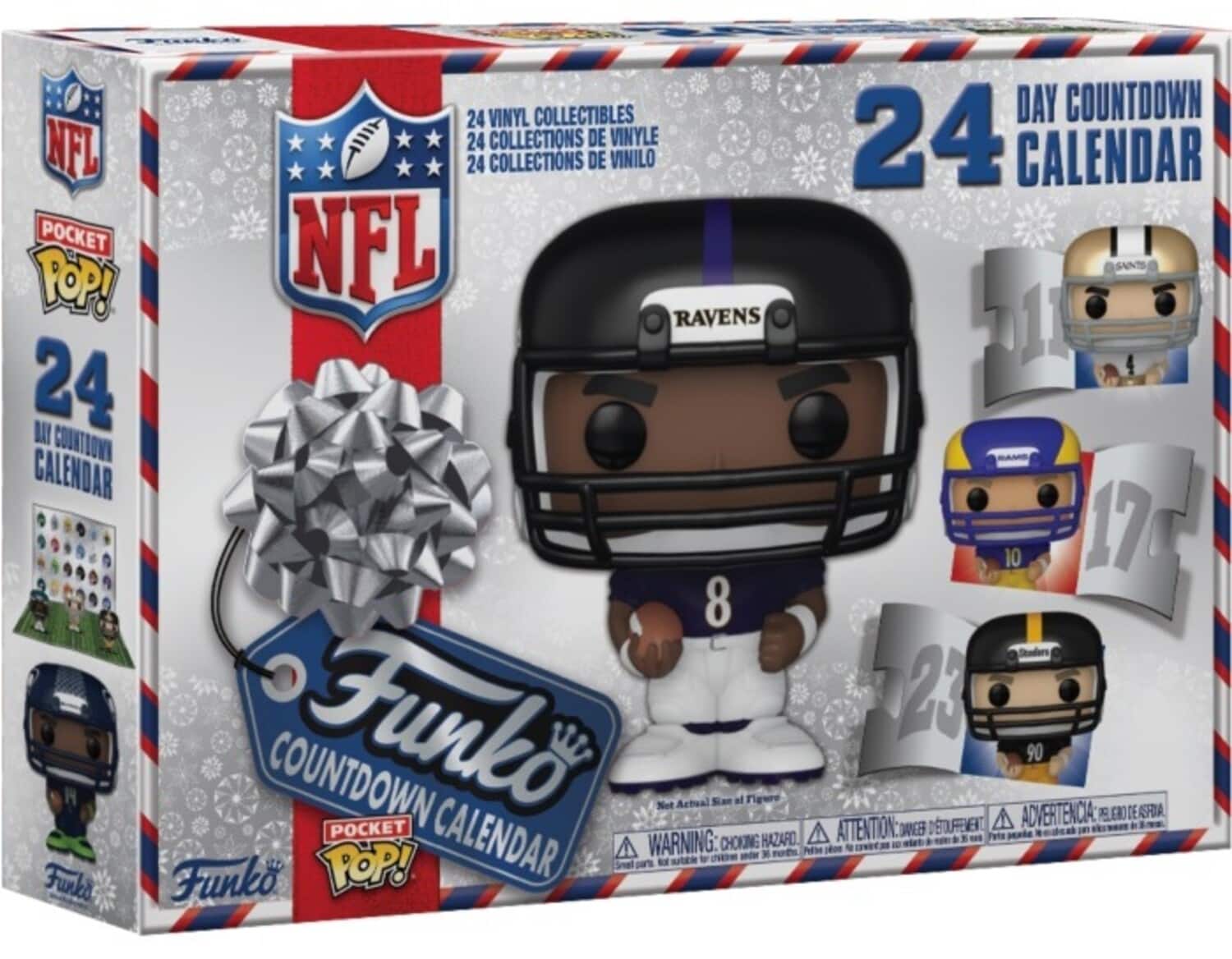 FUNKO Advent Calendar: NFL 2024 - COLLECTABLES - Multicolor