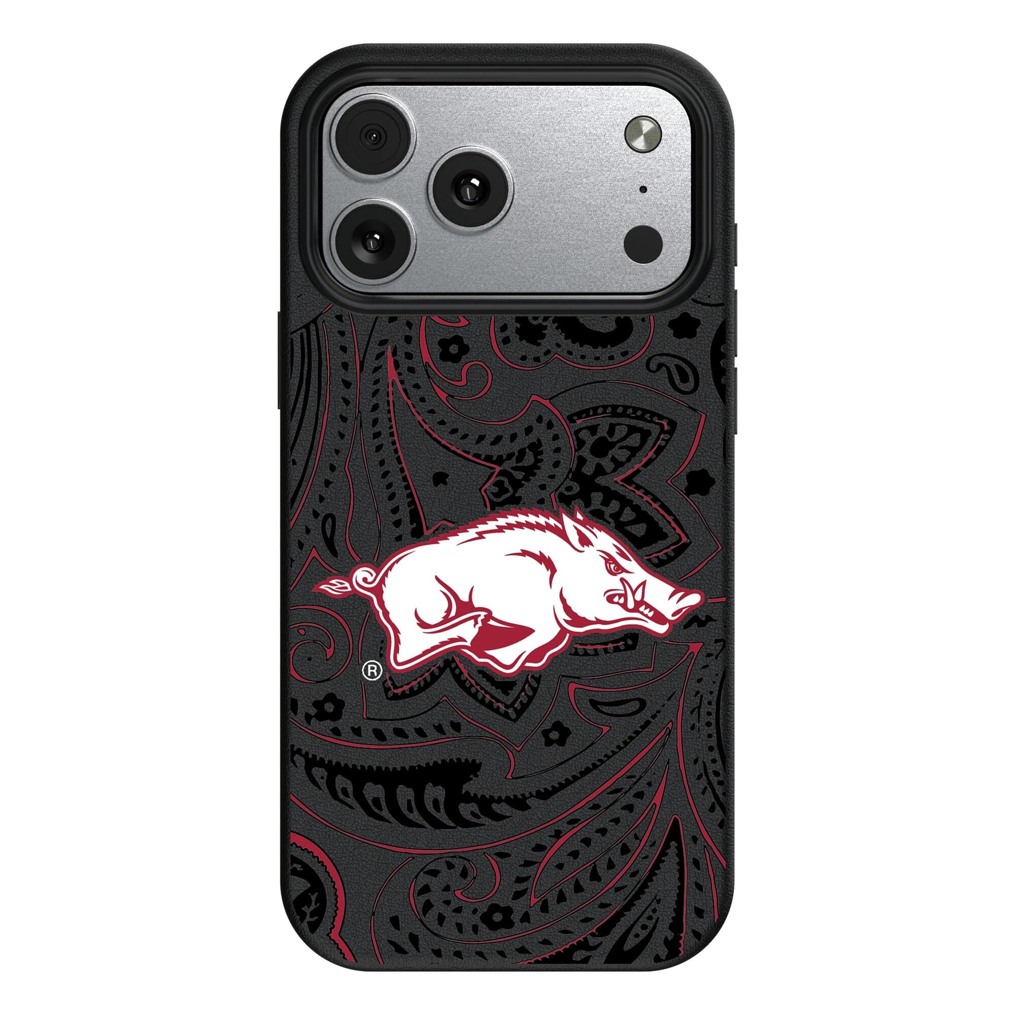 Keyscaper - NCAA - Arkansas Razorbacks Paisley iPhone Magnetic Bump Case - 17 Air - Black price history on PriceWatchPro