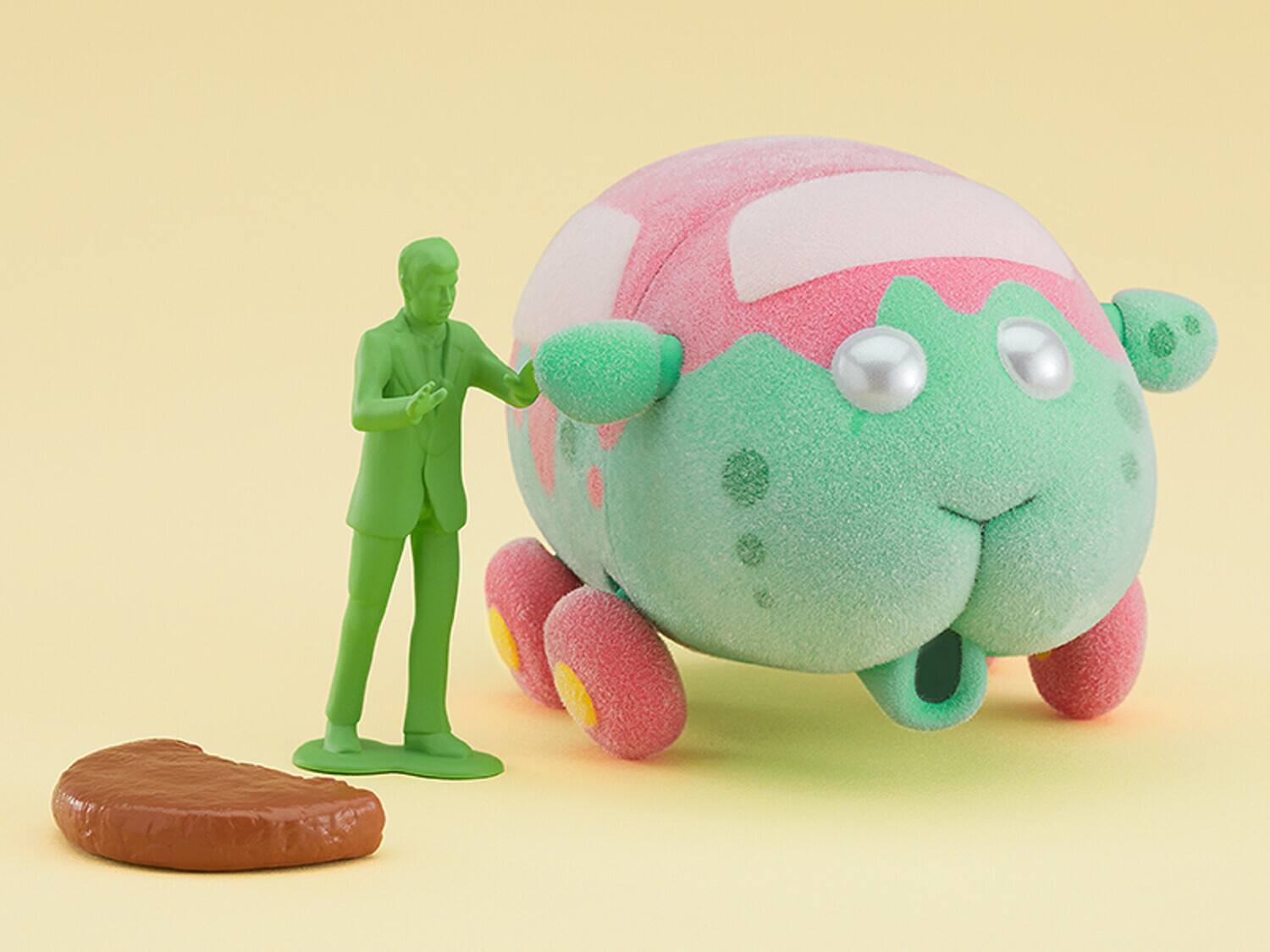 Alt View 1. Good Smile Company - Good Smile Company - Pui Pui Molcar - Zombie Shiromo Nendoroid Action Figure   - COLLECTIBLES - Multicolor.