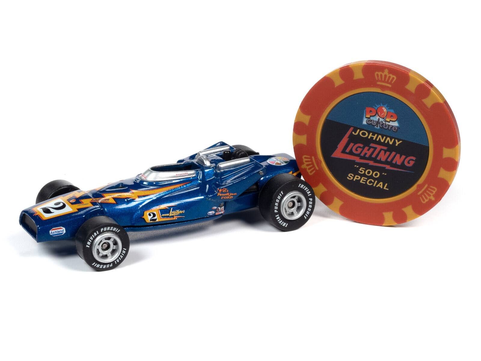 2 Ashland PURSUIT! TRIVIAL PURSUIT! - Leiiens 2 Yas Fannl - FORD RG S POP Culture JOHNNY LIGHTNING "500" TRIVIAL SPECIAL PURSUIT