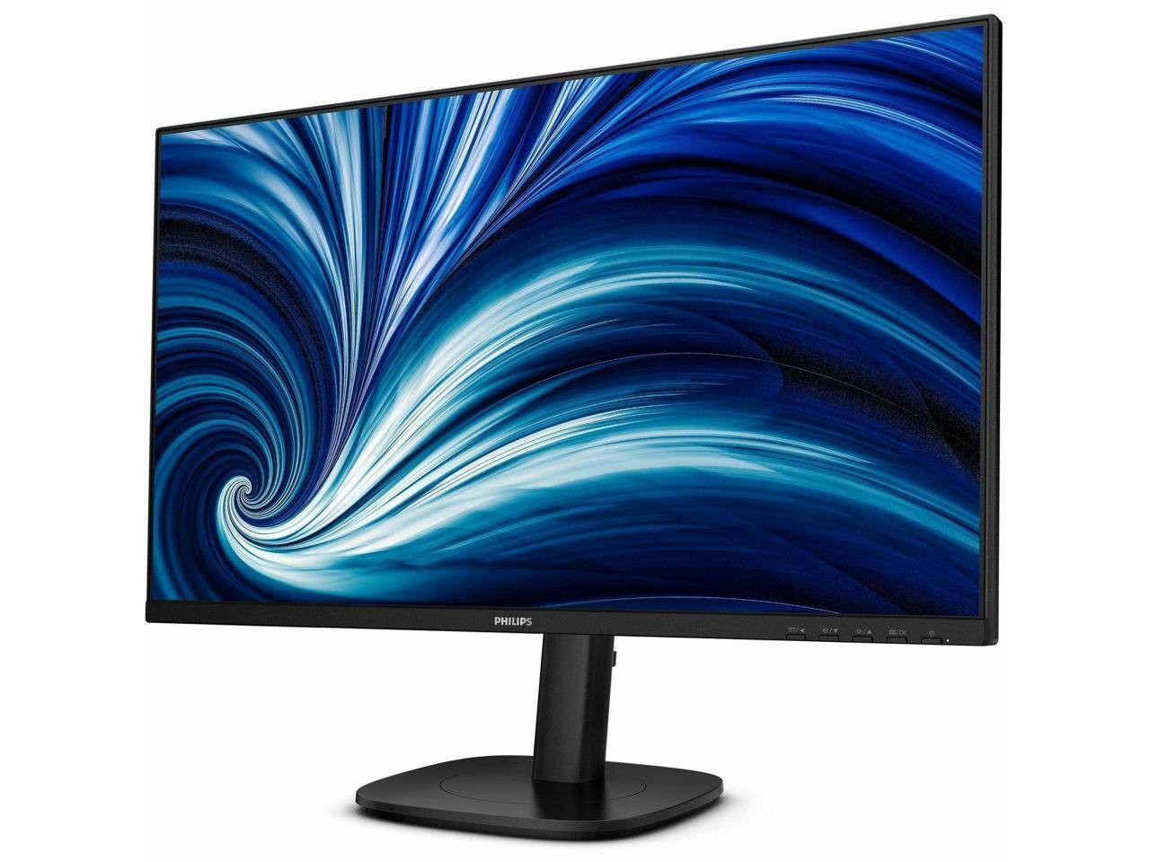 Alt View 3. Philips - Philips 27B2N3500J 27" Class WQHD LED Monitor - 16:9 - Textured Black - 27" Viewable - In-plane Switching (IPS) - Textured Black.