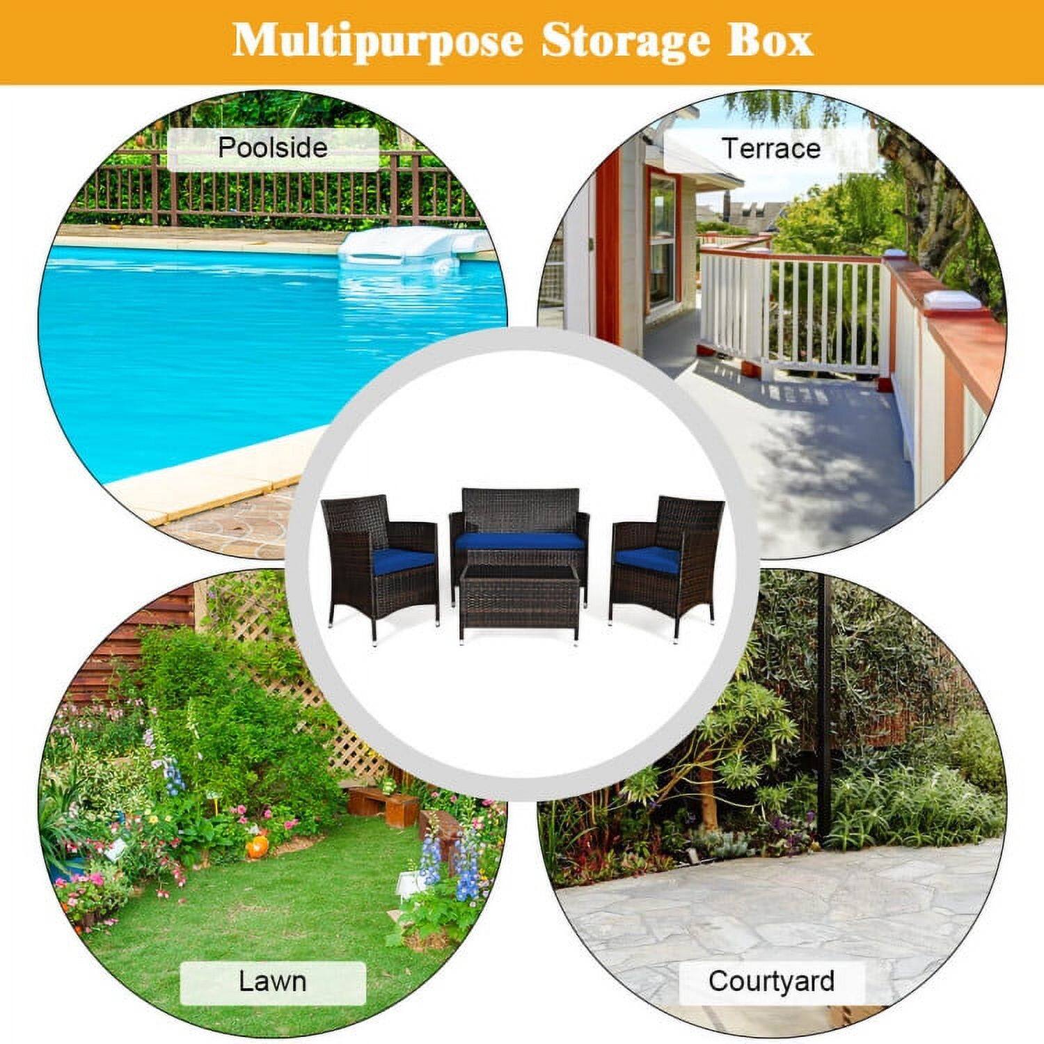 Multipurpose Storage Box

- Poolsideside
- Terrace
- Lawn
- Courtyard