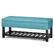 Angle. Simpli Home - Cosmopolitan Storage Ottoman Bench with Open Bottom - Soft Blue.