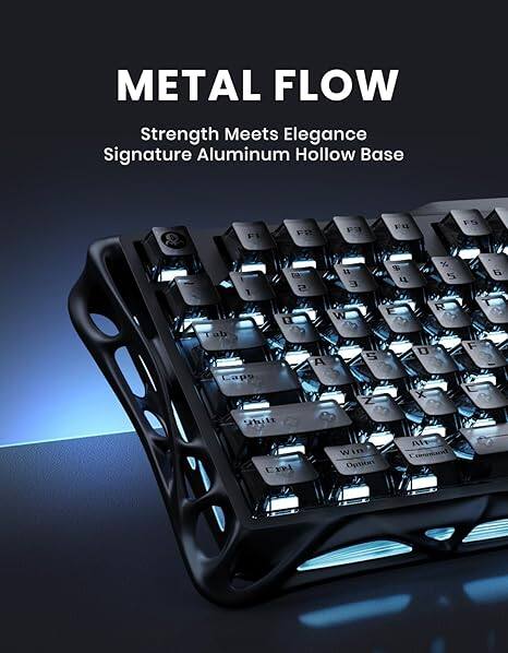 METAL FLOW  
Strength Meets Elegance  
Signature Aluminum Hollow Base