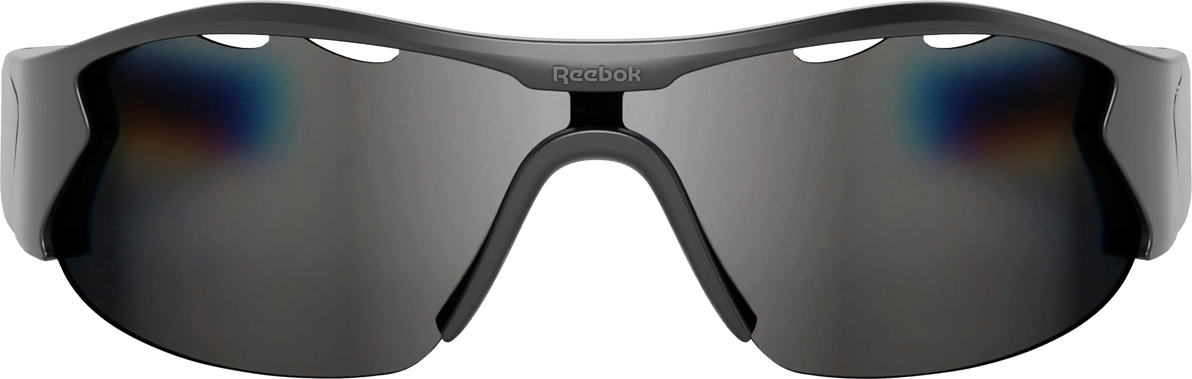 Front. Lucyd - Reebok Octane Smart Eyewear Powered by Lucyd - Black/Silver.