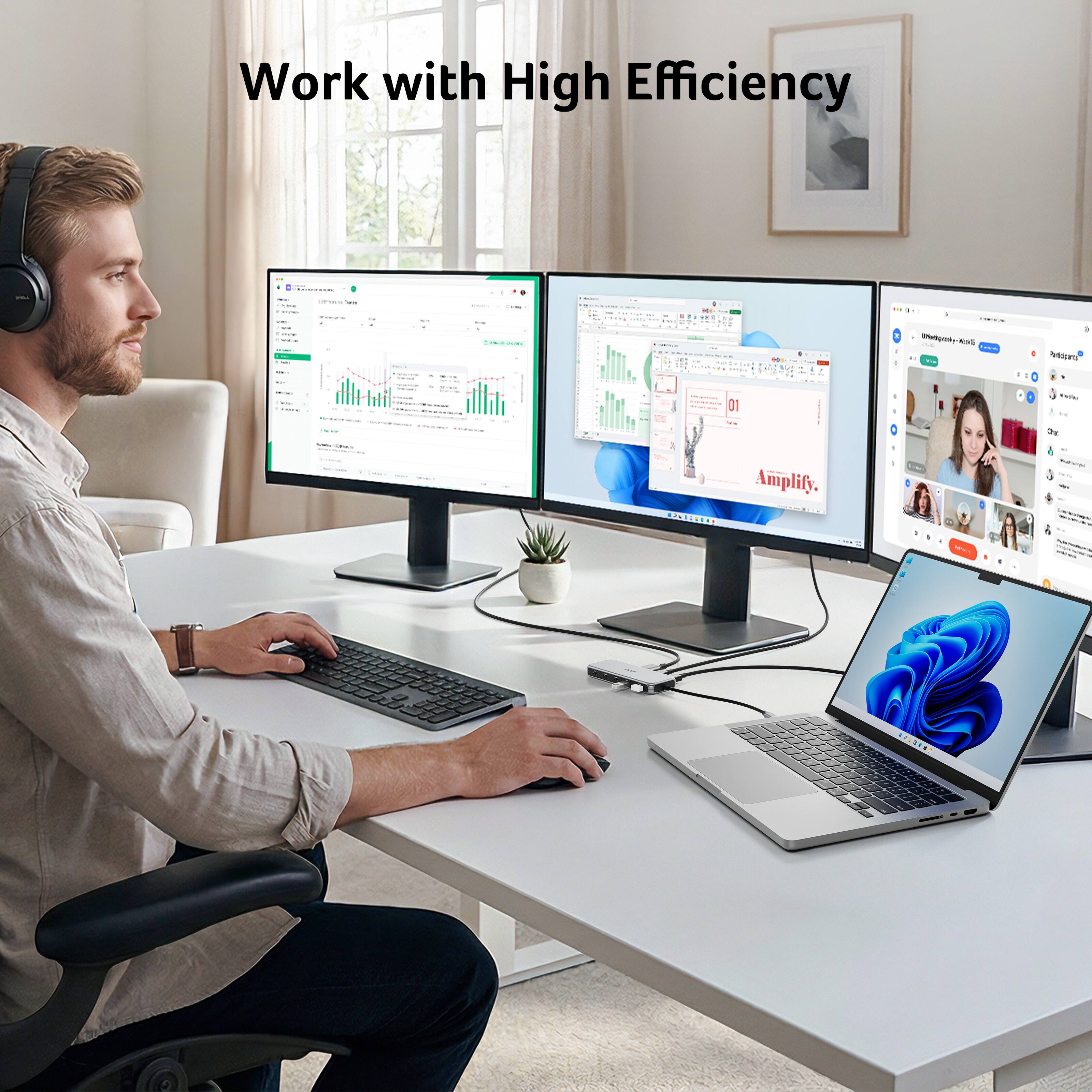 Work with High Efficiency