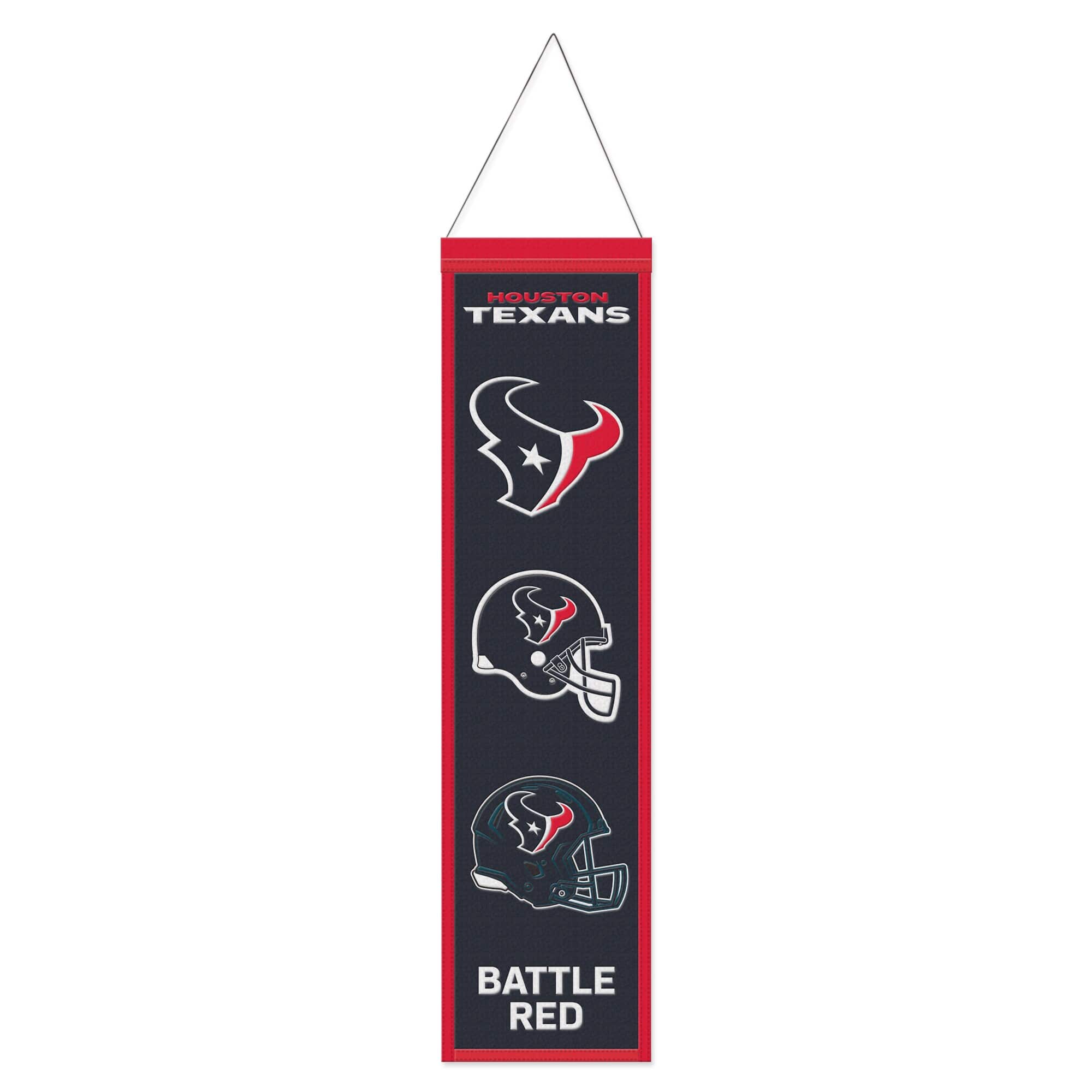 WinCraft - 8" x 32" Helmet Logo Wool Banner - Multicolor