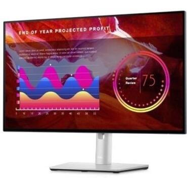 Alt View 28. Dell - UltraSharp 23.8" LCD Monitor (DisplayPort, USB, HDMI) - Platinum Silver.