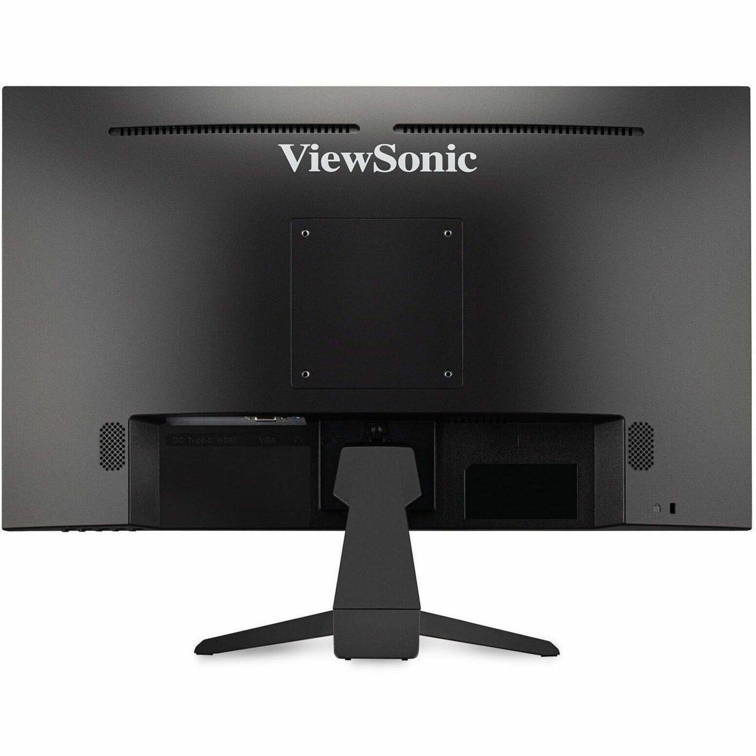 Alt View 18. ViewSonic - VX2467U 24" IPS LCD FHD Gaming Monitor (HDMI, VGA, DP) - Black.